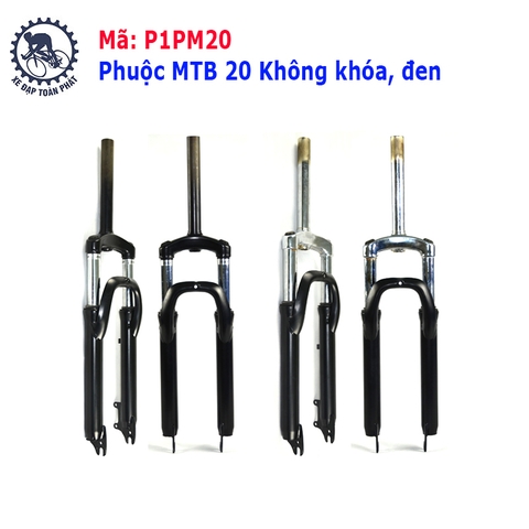Phuộc MTB 20 không khóa, màu đen
