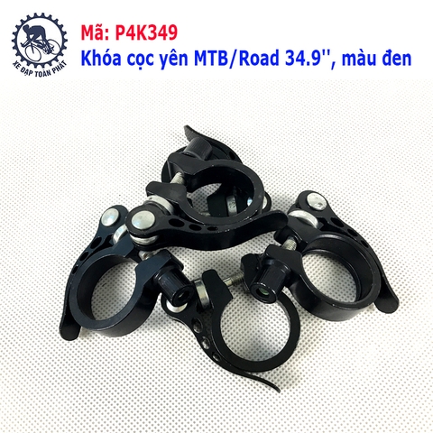 Khóa cọc yên MTB/Road 34.9'', màu đen