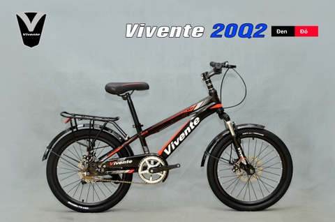 Xe đạp địa hình VIVENTE 20Q2: Khung thép, phuộc giảm xóc, phanh đĩa, Lốp CST 20x1.95