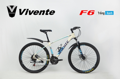 XE ĐẠP THỂ THAO VIVENTE F6: Khung Nhôm, group SHIMING 3x7 tốc độ, Lốp 27.5x2.215