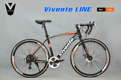Xe đạp đua VIVENTE LINE: Khung thép, Group SHIMANO 21 tốc độ, Lốp CST 700x25C