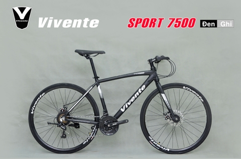 Xe đạp Touring VIVENTE SPORT 7500: Khung Nhôm, Group SHIMANO 21 tốc độ, Lốp CST 700x25C
