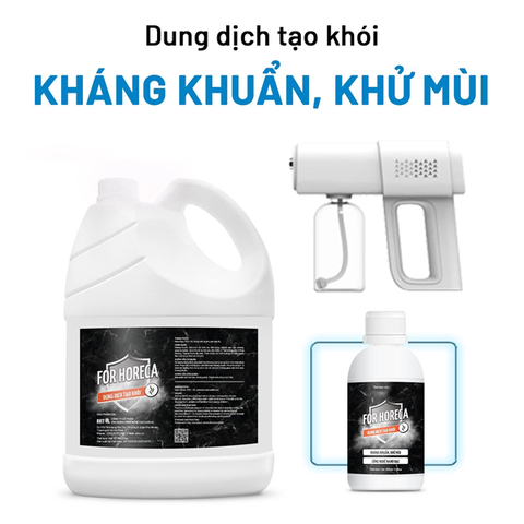 Dung dịch tạo khói, kháng khuẩn, khử mùi nano