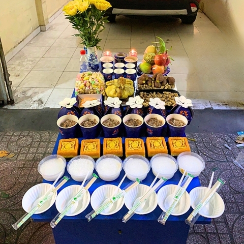 Mâm Cúng Cô Hồn VIP 1 - Đầy Đủ