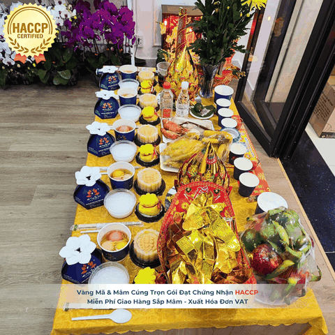 Mâm Cúng Tất Niên Đầy Đủ