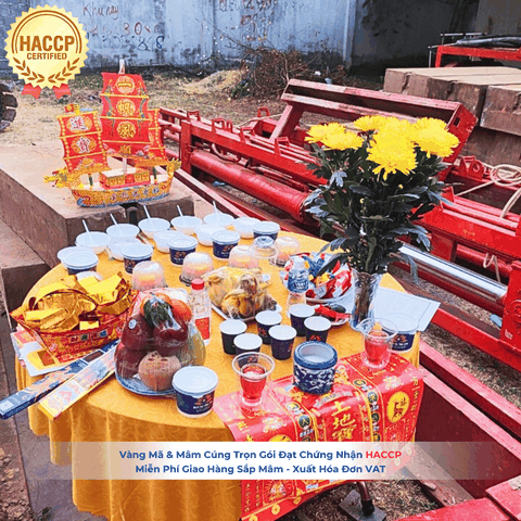 Mâm Cúng Động Thổ VIP1