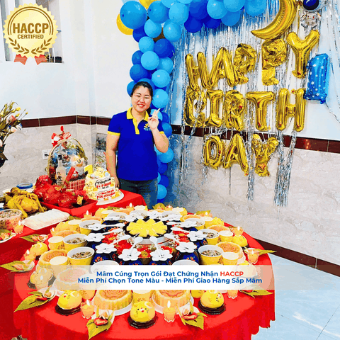 Mâm Cúng Đầy Tháng Luxury