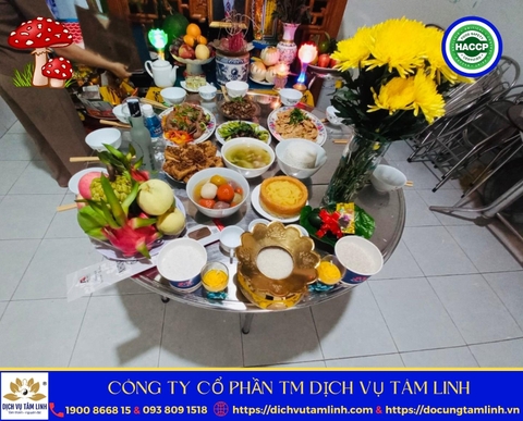 Mâm Cúng Thanh Minh Chay VIP 1