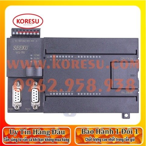 PLC ,Bảng điều khiển công nghiệp PLC FX2N/FX1S/FX1N-20MR/20MT/28MR/MT analog 220V /24V (65330-20)