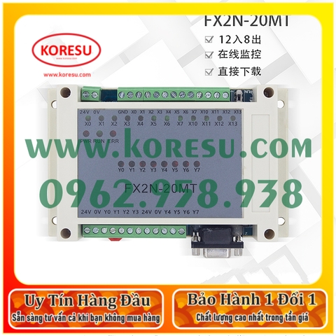 Bảng điều khiển công nghiệp. PLC FX2N- 20MT/ 23MR (65330-18)