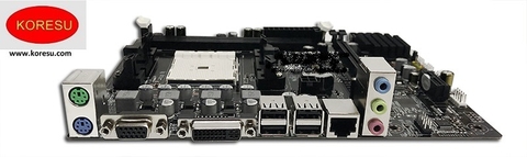 Bo mạch chủ máy tính A55 mới hỗ trợ giao diện FM1 X4 631 641 A10 A8 A4 lõi tứ lõi kép U DDR3 (98023)