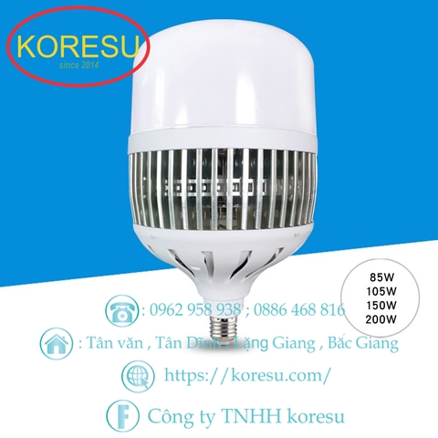 Bóng Đèn LEDVây Công Suất Cao 105w,150w,200w, Bóng Đèn LED Tiết Kiệm Năn Lượng