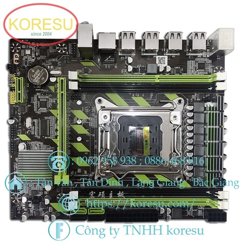 Bo mạch chủ máy tính để bàn X79G2011 hỗ trợ M.2 tám lõi 2680 bốn kênh bộ nhớ ddr3 chip thực X79 (98003)