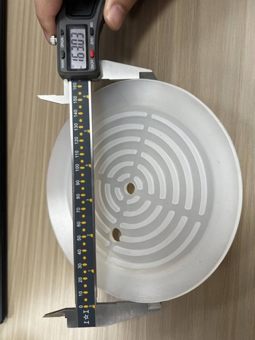 Giác hút chân không loại lớn, dạng 1 ngăn nhún, phi 220mm, 163mm.