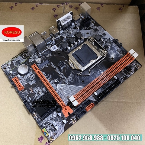 Hongshuo thương hiệu mới B75-1155-pin DDR3 M.2 Gigabit máy tính để bàn di chuyển bo mạch chủ I7 (98012)