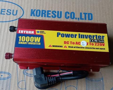 Biến tần kích điện 48v sang 220v dùng cho ánh sáng, quạt mát, máy bơm nước, máy tính  khi mất điện lưới.