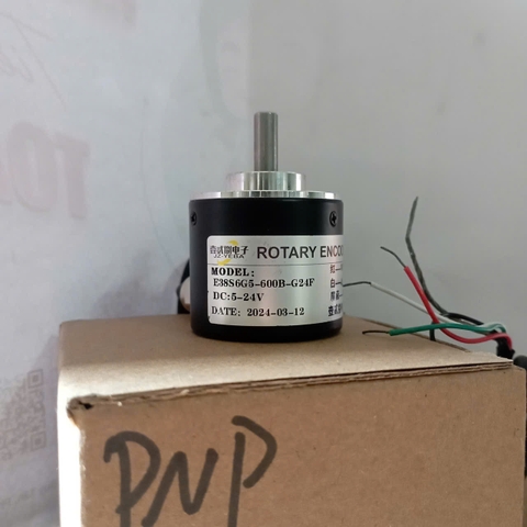 Encoder 600 xung pha ABZ-G24N 5V-24V, ngõ ra NPN