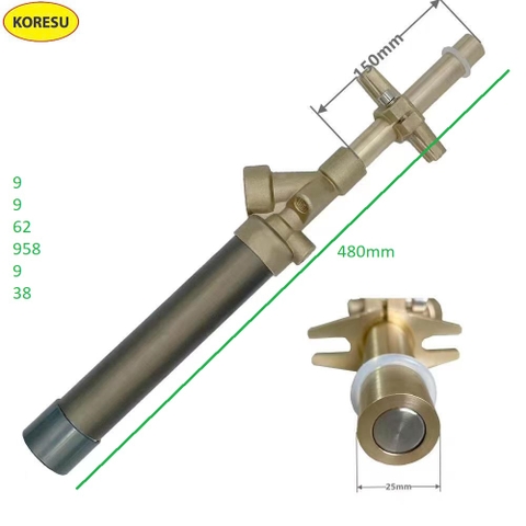 Thiết Bị Bơm Hạt Nhựa EPS Vào Khuôn – Giải Pháp Tối Ưu Cho Sản Xuất Sản Phẩm Xốp ( A25x 150mm)