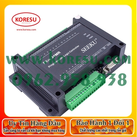 PLC nội địa trung  FX1N-22MR / 24MR bảng điều khiển lập trình văn bản PLC (65330-24)