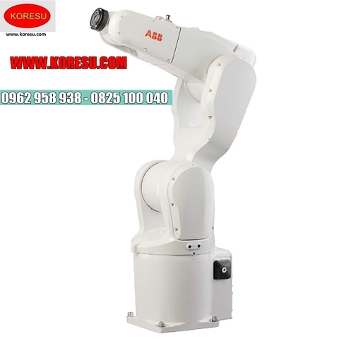 Robot sáu trục công nghiệp ABB IRB1200 tải trọng 5kg xử lý, bốc dỡ phụ kiện bộ điều khiển bằng khí nén