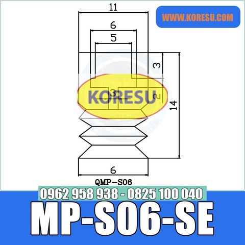 Nùn Hút Cao Su Tĩnh Điện 3 Lớp MP-S Chất Lượng Cao