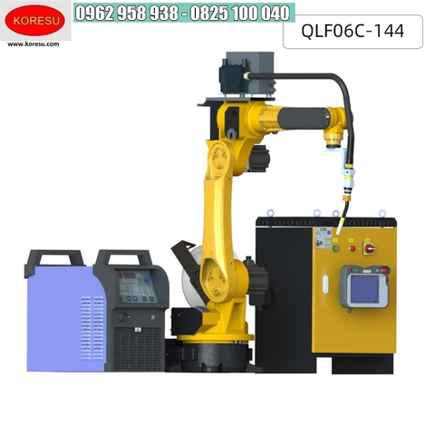 Phát triển hoàn chỉnh dây chuyền sản xuất robot công nghiệp hàn đa năng QLF06C-160 Máy điều khiển sáu trục tự động 90018