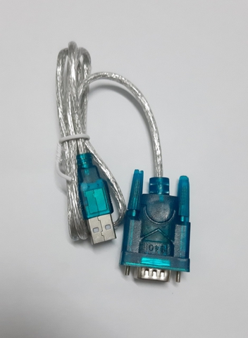 USB TO RS232 HL-340 V1 Cáp nạp PLC FX3U-24MT Transistor