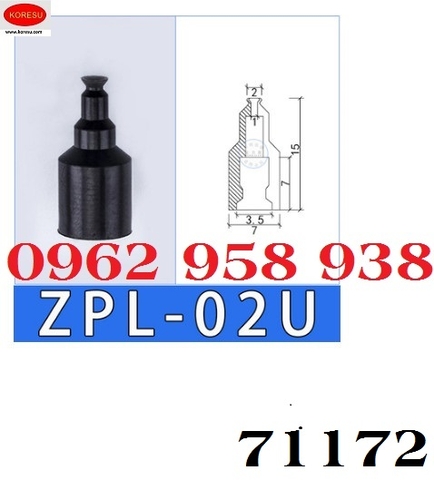 Núm hút cao su hút các sản phẩm nhỏ, dạng 1 ngăn, 2 ngăn, 3 ngăn.