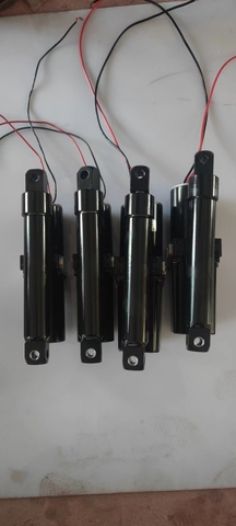 Xi Lanh Điện Thủy Lực 24V 12A - Lực đẩy thẳng 1.2 Tấn, Ứng Dụng Đa Dạng, Bền Bỉ