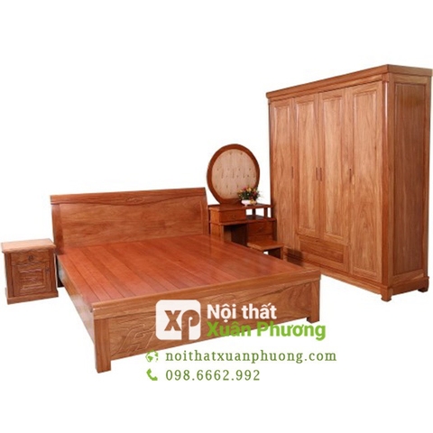 Combo nội thất phòng ngủ xoan đào 02