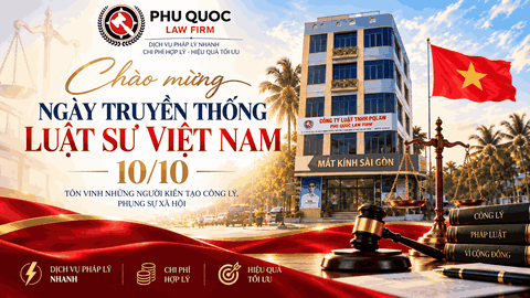 PQLAW CHÀO MỪNG 81 NĂM NGÀY TRUYỀN THỐNG LUẬT SƯ VIỆT NAM (10/10/1945 – 10/10/2026)
