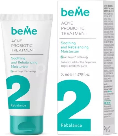 Kem dưỡng ẩm, kiểm soát dầu và điều tiết nhờn BeMe Rebalancing and Moisturizing Cream 50ml