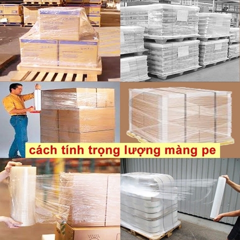 Tổng hợp cách tính trọng lượng màng PE, BOPP mới nhất