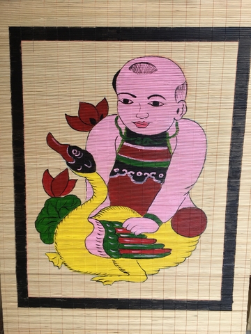 Mành trúc nghệ thuật