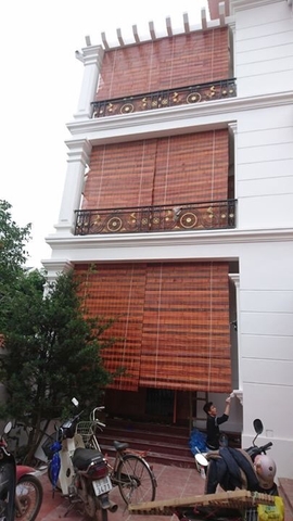 Mành tre che nắng ban công