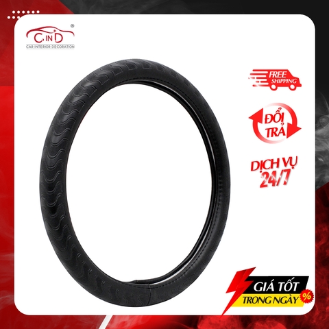 Bọc Vô Lăng CIND DZ9727 Size M Màu Đen - Nhập Khẩu Chính Hãng