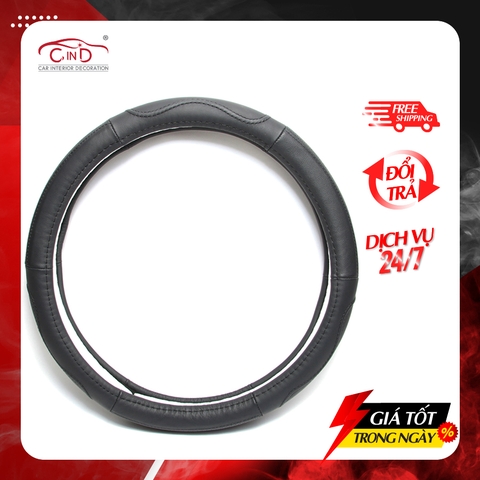 Bọc Vô Lăng CIND G011 Size S Màu Đen - Nhập Khẩu Chính Hãng