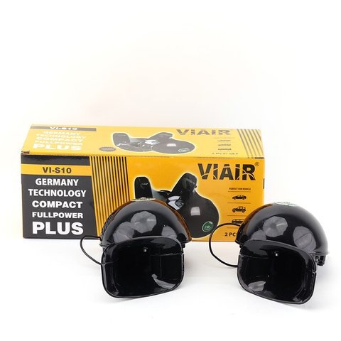 Kèn Sên (Còi Ốc) Đại 12V/24V VIAIR VI-S10 MITSUBA 110dB Còi Sên Xe Tải, Ô Tô