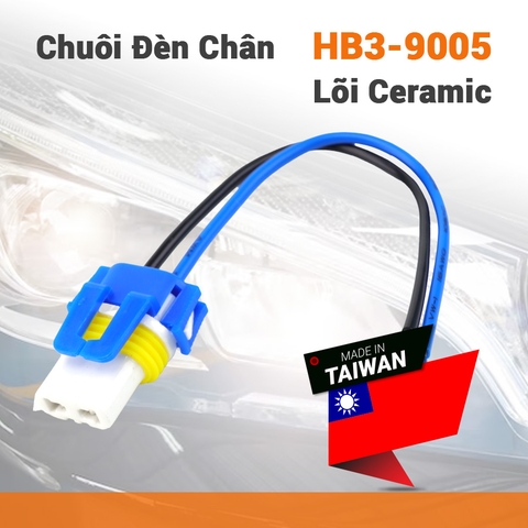 Combo 2 Chuôi Đèn Chân HB3 9005 HDS21 Lõi Ceramic - Nhập Khẩu Chính Hãng