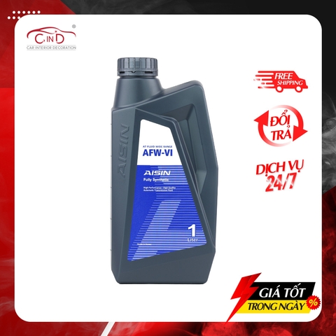Nhớt Hộp Số Tự Động AISIN ATFDVI1P AFW-VI Dexron VI 1L - Nhập Khẩu Chính Hãng
