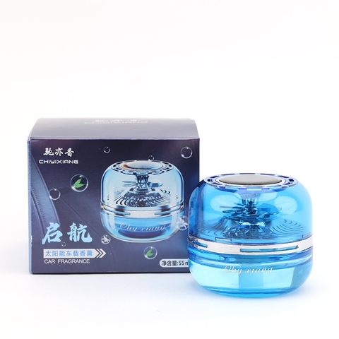 Nước Hoa Khử Mùi Trên Xe Ô Tô CIND QH001 Ocean - Hương Biển 55ml Năng Lượng Mặt Trời Khử Mùi Hiệu Quả Phù Hợp Cho Nhiều Dòng Xe