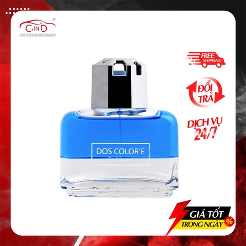 Nước Hoa Ô Tô AIR-Q Dos Colore Q54-2 Sky Breeze 95ml - Nhập Khẩu Chính Hãng