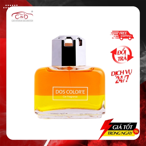 Nước Hoa Ô Tô AIR-Q Dos Colore Q54-4 Citrus Squash 95ml - Nhập Khẩu Chính Hãng