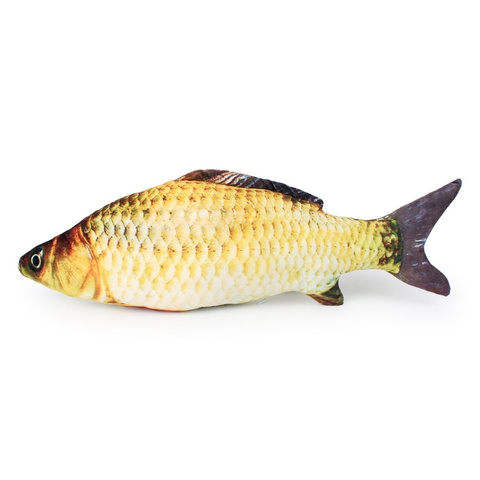 Đồ chơi cá nhồi bông các loại với catnip cho chó mèo size 18cm