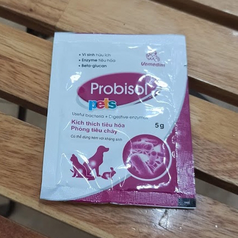 Men tiêu hóa Probisol Pet, phòng tiêu chảy, tăng đề kháng cho chó, mèo, thỏ