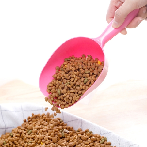 Xẻng nhựa múc hạt, xúc thức ăn cho chó mèo