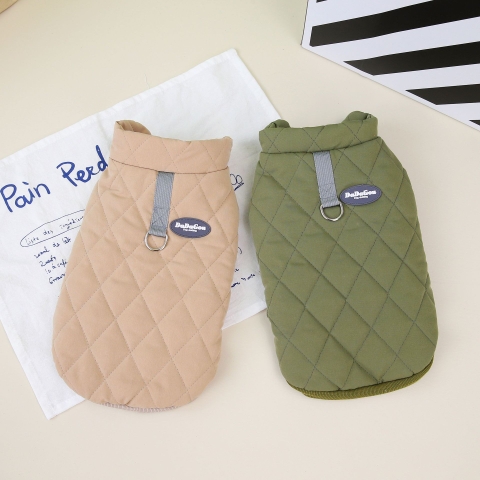 Áo khoác cotton đường may caro cao cấp https://petshopvinh.vn/