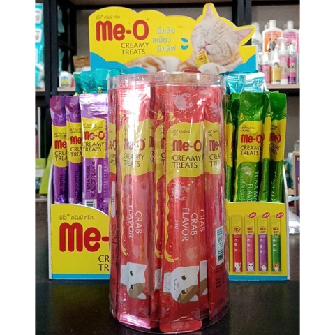 Bánh thưởng mèo dạng kem Me-O vị cua - Me-O Creamy Treats Crab Flavor