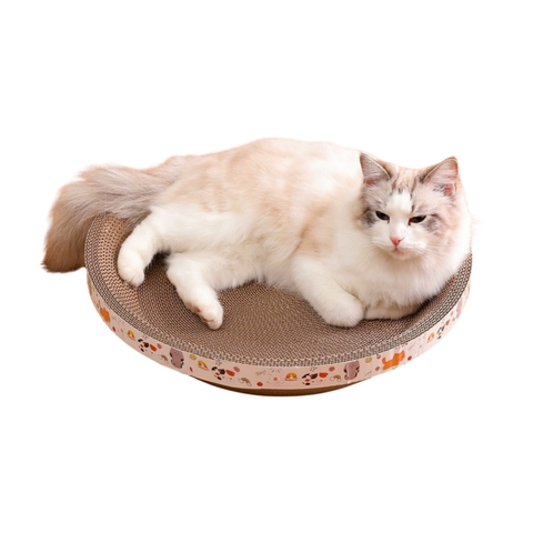 Cào móng kèm ổ nằm tròn cho mèo https://petshopvinh.vn/