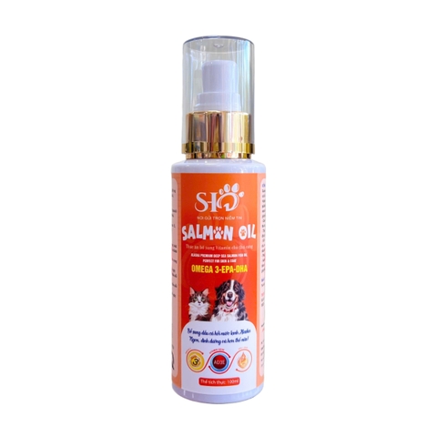 Dầu cá hồi SH bổ sung Omega 3 EPA DHA cho chó mèo